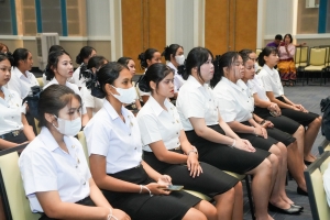 คณะครุศาสตร์ จัดพิธีฝากตัวเป็นศิษย์ รับขวัญนักศึกษาสายครู มรภ.เทพสตรี และปฐมนิเทศ นศ. คณะครุศาสตร์