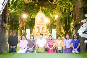 อธิการบดี มรภ.เทพสตรี นำ คกก.อำนวยการ และบุคลากร ร่วมพิธีเปิดโครงการ 1 อำเภอ 1 ลานสร้างสรรค์ จ.ลพบุรี ประจำปีงบประมาณ พ.ศ. 2568 