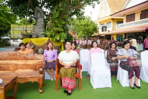อธิการบดี มรภ.เทพสตรี นำ คกก.อำนวยการ และบุคลากร ร่วมพิธีเปิดโครงการ 1 อำเภอ 1 ลานสร้างสรรค์ จ.ลพบุรี ประจำปีงบประมาณ พ.ศ. 2568 