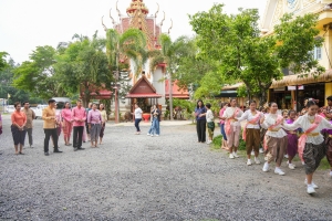 อธิการบดี มรภ.เทพสตรี นำ คกก.อำนวยการ และบุคลากร ร่วมพิธีเปิดโครงการ 1 อำเภอ 1 ลานสร้างสรรค์ จ.ลพบุรี ประจำปีงบประมาณ พ.ศ. 2568 