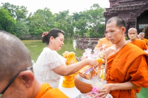 อธิการบดี มรภ.เทพสตรี นำ คกก.อำนวยการ และบุคลากร ร่วมพิธีเปิดโครงการ 1 อำเภอ 1 ลานสร้างสรรค์ จ.ลพบุรี ประจำปีงบประมาณ พ.ศ. 2568 