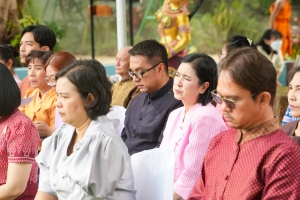 อธิการบดี มรภ.เทพสตรี นำ คกก.อำนวยการ และบุคลากร ร่วมพิธีเปิดโครงการ 1 อำเภอ 1 ลานสร้างสรรค์ จ.ลพบุรี ประจำปีงบประมาณ พ.ศ. 2568 