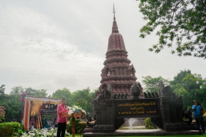 อธิการบดี มรภ.เทพสตรี นำ คกก.อำนวยการ และบุคลากร ร่วมพิธีเปิดโครงการ 1 อำเภอ 1 ลานสร้างสรรค์ จ.ลพบุรี ประจำปีงบประมาณ พ.ศ. 2568 