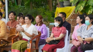 อธิการบดี มรภ.เทพสตรี นำ คกก.อำนวยการ และบุคลากร ร่วมพิธีเปิดโครงการ 1 อำเภอ 1 ลานสร้างสรรค์ จ.ลพบุรี ประจำปีงบประมาณ พ.ศ. 2568 