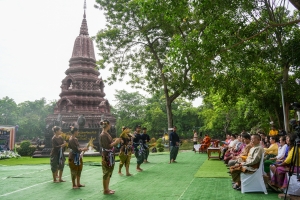 อธิการบดี มรภ.เทพสตรี นำ คกก.อำนวยการ และบุคลากร ร่วมพิธีเปิดโครงการ 1 อำเภอ 1 ลานสร้างสรรค์ จ.ลพบุรี ประจำปีงบประมาณ พ.ศ. 2568 