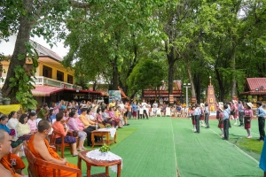 อธิการบดี มรภ.เทพสตรี นำ คกก.อำนวยการ และบุคลากร ร่วมพิธีเปิดโครงการ 1 อำเภอ 1 ลานสร้างสรรค์ จ.ลพบุรี ประจำปีงบประมาณ พ.ศ. 2568 