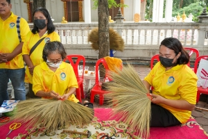 อธิการบดี มรภ.เทพสตรี นำ คกก.อำนวยการ และบุคลากร ร่วมพิธีเปิดโครงการ 1 อำเภอ 1 ลานสร้างสรรค์ จ.ลพบุรี ประจำปีงบประมาณ พ.ศ. 2568 