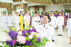 อธิการบดี มรภ.เทพสตรี นำคณะผู้บริหาร คณาจารย์ บุคลากร และนักศึกษา ร่วมพิธีถวายพระพรชัยมงคล เนื่องในโอกาสวันเฉลิมพระชนมพรรษา สมเด็จพระนางเจ้าฯ พระบรมราชินี
