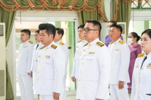 อธิการบดี มรภ.เทพสตรี นำคณะผู้บริหาร คณาจารย์ บุคลากร และนักศึกษา ร่วมพิธีถวายพระพรชัยมงคล เนื่องในโอกาสวันเฉลิมพระชนมพรรษา สมเด็จพระนางเจ้าฯ พระบรมราชินี