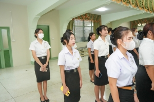 อธิการบดี มรภ.เทพสตรี นำคณะผู้บริหาร คณาจารย์ บุคลากร และนักศึกษา ร่วมพิธีถวายพระพรชัยมงคล เนื่องในโอกาสวันเฉลิมพระชนมพรรษา สมเด็จพระนางเจ้าฯ พระบรมราชินี