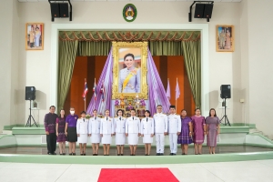 อธิการบดี มรภ.เทพสตรี นำคณะผู้บริหาร คณาจารย์ บุคลากร และนักศึกษา ร่วมพิธีถวายพระพรชัยมงคล เนื่องในโอกาสวันเฉลิมพระชนมพรรษา สมเด็จพระนางเจ้าฯ พระบรมราชินี