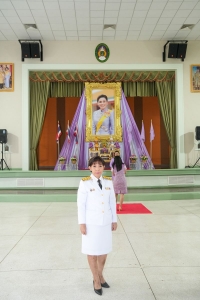 อธิการบดี มรภ.เทพสตรี นำคณะผู้บริหาร คณาจารย์ บุคลากร และนักศึกษา ร่วมพิธีถวายพระพรชัยมงคล เนื่องในโอกาสวันเฉลิมพระชนมพรรษา สมเด็จพระนางเจ้าฯ พระบรมราชินี
