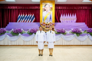 มรภ.เทพสตรี ร่วมพิธีวันเฉลิมพระชนมพรรษาสมเด็จพระนางเจ้าฯ พระบรมราชินี