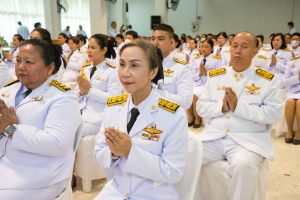 มรภ.เทพสตรี ร่วมพิธีวันเฉลิมพระชนมพรรษาสมเด็จพระนางเจ้าฯ พระบรมราชินี