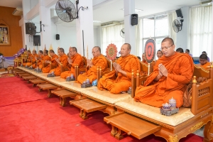 มรภ.เทพสตรี ร่วมพิธีวันเฉลิมพระชนมพรรษาสมเด็จพระนางเจ้าฯ พระบรมราชินี