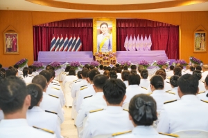 มรภ.เทพสตรี ร่วมพิธีวันเฉลิมพระชนมพรรษาสมเด็จพระนางเจ้าฯ พระบรมราชินี