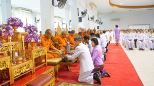 มรภ.เทพสตรี ร่วมพิธีวันเฉลิมพระชนมพรรษาสมเด็จพระนางเจ้าฯ พระบรมราชินี