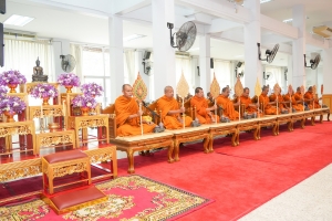 มรภ.เทพสตรี ร่วมพิธีวันเฉลิมพระชนมพรรษาสมเด็จพระนางเจ้าฯ พระบรมราชินี