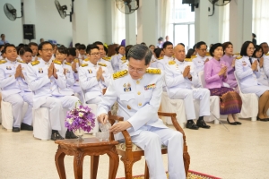 มรภ.เทพสตรี ร่วมพิธีวันเฉลิมพระชนมพรรษาสมเด็จพระนางเจ้าฯ พระบรมราชินี