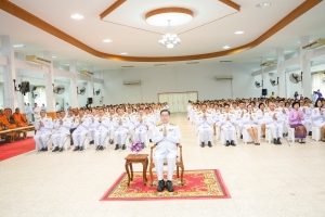 มรภ.เทพสตรี ร่วมพิธีวันเฉลิมพระชนมพรรษาสมเด็จพระนางเจ้าฯ พระบรมราชินี