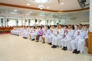 มรภ.เทพสตรี ร่วมพิธีวันเฉลิมพระชนมพรรษาสมเด็จพระนางเจ้าฯ พระบรมราชินี