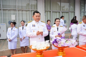 มรภ.เทพสตรี ร่วมพิธีวันเฉลิมพระชนมพรรษาสมเด็จพระนางเจ้าฯ พระบรมราชินี