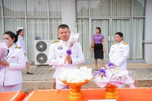 มรภ.เทพสตรี ร่วมพิธีวันเฉลิมพระชนมพรรษาสมเด็จพระนางเจ้าฯ พระบรมราชินี