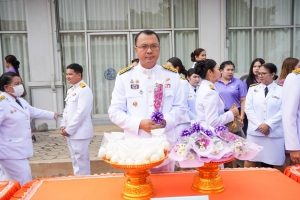 มรภ.เทพสตรี ร่วมพิธีวันเฉลิมพระชนมพรรษาสมเด็จพระนางเจ้าฯ พระบรมราชินี