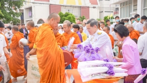 มรภ.เทพสตรี ร่วมพิธีวันเฉลิมพระชนมพรรษาสมเด็จพระนางเจ้าฯ พระบรมราชินี