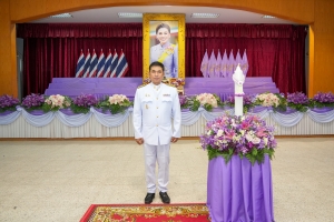 มรภ.เทพสตรี ร่วมพิธีวันเฉลิมพระชนมพรรษาสมเด็จพระนางเจ้าฯ พระบรมราชินี