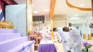 มรภ.เทพสตรี ร่วมพิธีวันเฉลิมพระชนมพรรษาสมเด็จพระนางเจ้าฯ พระบรมราชินี