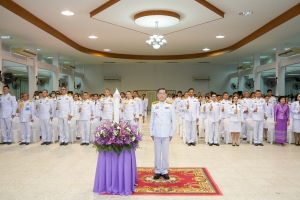 มรภ.เทพสตรี ร่วมพิธีวันเฉลิมพระชนมพรรษาสมเด็จพระนางเจ้าฯ พระบรมราชินี
