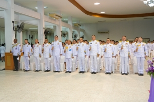 มรภ.เทพสตรี ร่วมพิธีวันเฉลิมพระชนมพรรษาสมเด็จพระนางเจ้าฯ พระบรมราชินี