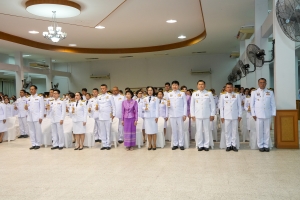 มรภ.เทพสตรี ร่วมพิธีวันเฉลิมพระชนมพรรษาสมเด็จพระนางเจ้าฯ พระบรมราชินี