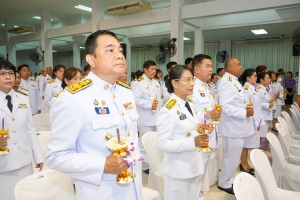 มรภ.เทพสตรี ร่วมพิธีวันเฉลิมพระชนมพรรษาสมเด็จพระนางเจ้าฯ พระบรมราชินี