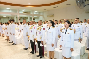 มรภ.เทพสตรี ร่วมพิธีวันเฉลิมพระชนมพรรษาสมเด็จพระนางเจ้าฯ พระบรมราชินี
