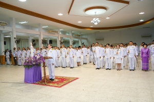 มรภ.เทพสตรี ร่วมพิธีวันเฉลิมพระชนมพรรษาสมเด็จพระนางเจ้าฯ พระบรมราชินี