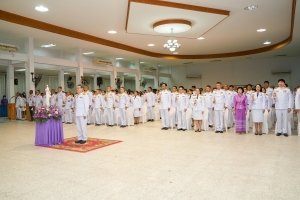 มรภ.เทพสตรี ร่วมพิธีวันเฉลิมพระชนมพรรษาสมเด็จพระนางเจ้าฯ พระบรมราชินี