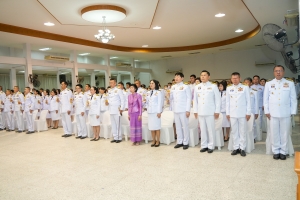มรภ.เทพสตรี ร่วมพิธีวันเฉลิมพระชนมพรรษาสมเด็จพระนางเจ้าฯ พระบรมราชินี
