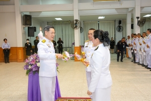 มรภ.เทพสตรี ร่วมพิธีวันเฉลิมพระชนมพรรษาสมเด็จพระนางเจ้าฯ พระบรมราชินี