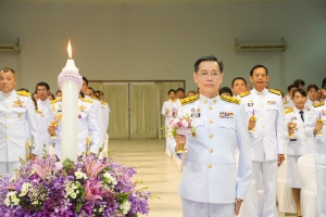 มรภ.เทพสตรี ร่วมพิธีวันเฉลิมพระชนมพรรษาสมเด็จพระนางเจ้าฯ พระบรมราชินี