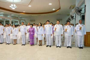 มรภ.เทพสตรี ร่วมพิธีวันเฉลิมพระชนมพรรษาสมเด็จพระนางเจ้าฯ พระบรมราชินี