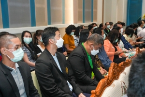 อธิการบดี มรภ.เทพสตรี นำทีมผู้บริหาร คณาจารย์ บุคลากร และนักศึกษา ร่วมต้อนรับนักศึกษาใหม่ในพิธีปฐมนิเทศนักศึกษาภาคปกติ ประจำปีการศึกษา 2568