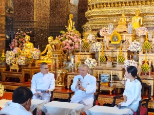 มรภ.เทพสตรี ร่วมพิธีเปิดโครงการจัดสร้างอนุสรณ์สถาน สมเด็จพระพี่นางสุพรรณกัลยา