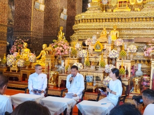 มรภ.เทพสตรี ร่วมพิธีเปิดโครงการจัดสร้างอนุสรณ์สถาน สมเด็จพระพี่นางสุพรรณกัลยา