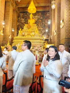 มรภ.เทพสตรี ร่วมพิธีเปิดโครงการจัดสร้างอนุสรณ์สถาน สมเด็จพระพี่นางสุพรรณกัลยา