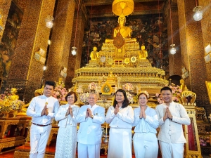 มรภ.เทพสตรี ร่วมพิธีเปิดโครงการจัดสร้างอนุสรณ์สถาน สมเด็จพระพี่นางสุพรรณกัลยา