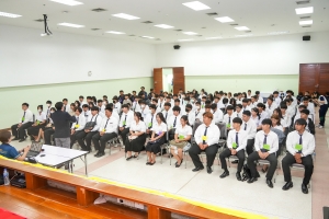 คณะเทคโนโลยีอุตสาหกรรมจัดปฐมนิเทศนักศึกษาชั้นปีที่ 1