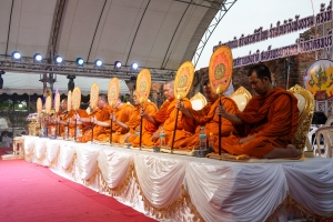 มรภ.เทพสตรี ร่วมกิจกรรมเทิดทูนสถาบัน สร้างสรรค์วิถีไทย ร่วมใจเข้าวังฟังธรรม ครั้งที่ 3 เนื่องในโอกาสวันเฉลิมพระชนมพรรษา สมเด็จพระนางเจ้าฯ พระบรมราชินี