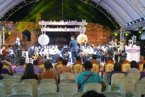 มรภ.เทพสตรี ร่วมกิจกรรมเทิดทูนสถาบัน สร้างสรรค์วิถีไทย ร่วมใจเข้าวังฟังธรรม ครั้งที่ 3 เนื่องในโอกาสวันเฉลิมพระชนมพรรษา สมเด็จพระนางเจ้าฯ พระบรมราชินี